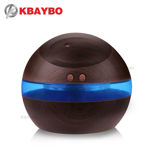 KBAYBO 290ml Mini Car Aromatherapy Humidifier Aroma Diffuser Essential