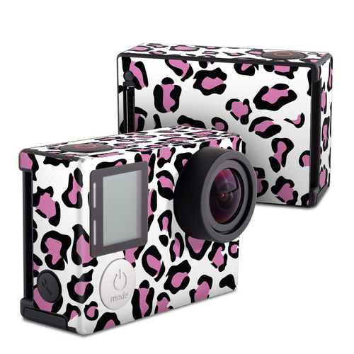 DecalGirl GPH4-LEOLOVE GoPro Hero4 Black Skin - Leopard Love