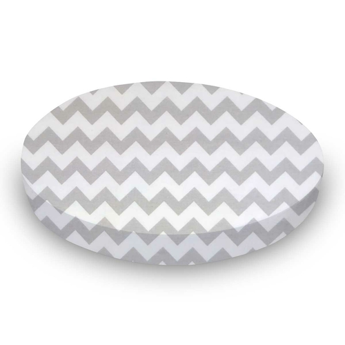 Main SheetWorld Fitted Oval Crib Sheet Fits Stokke Mini - 100% Cotton Woven image