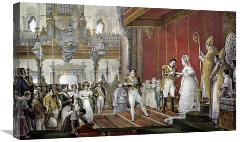 Global Gallery GCS-277300-30-142 30 in. Marriage of Emperor Pedro I to