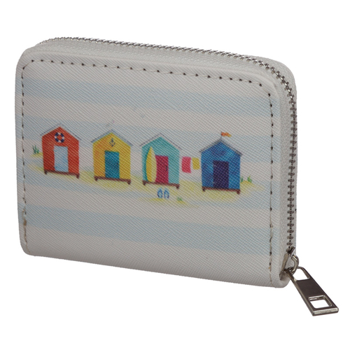 Small Zip Around Wallet - Seaside and Beach Portside