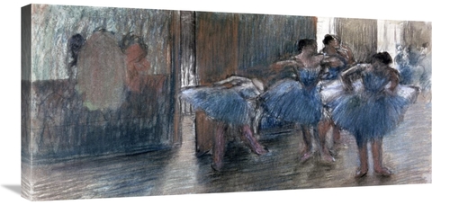 Global Gallery GCS-277313-36-142 36 in. Dancers Art Print - Edgar Dega