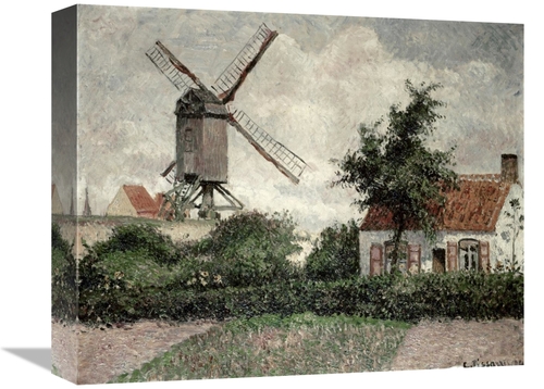 Global Gallery GCS-279422-16-142 16 in. Moulin a Knocke, Belgique 