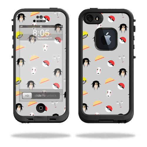 MightySkins LIFIP5S-Anime Fan Skin for Lifeproof iPhone 5S Case - Anim
