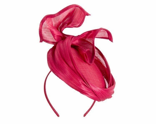 Bespoke red fascinator