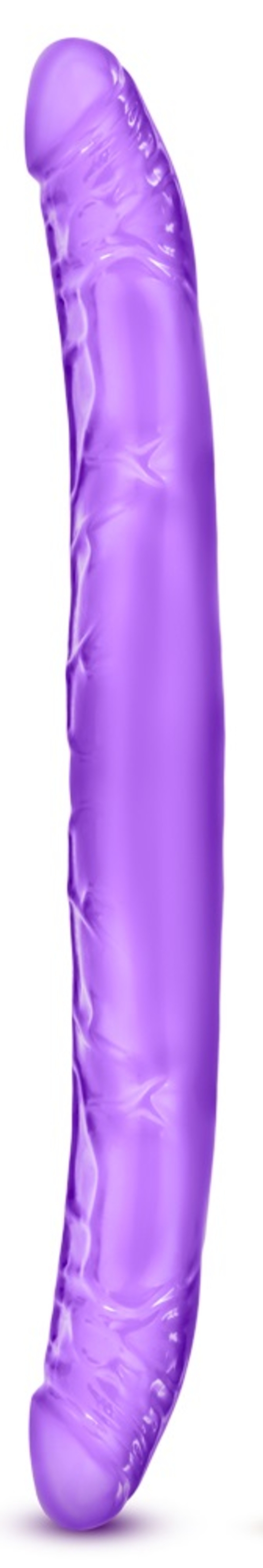 B Yours 16" Double Dildo - Purple