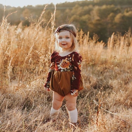 Style Newborn Baby Girl Spring Summer