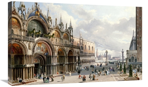 Global Gallery GCS-268035-30-142 30 in. St. Marks & the Doges Palace&#