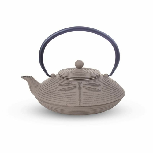 BNF KTCITPGRY Chef Secret Cast Iron Tea Pot, Grey