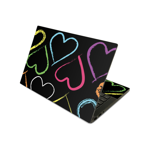 MightySkins RABLST1319-Hearts Skin for Razer Blade Stealth 13.3 in. 20