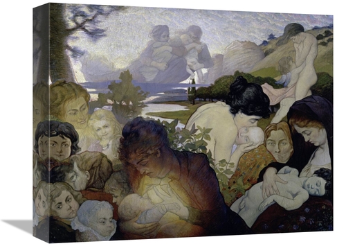 Global Gallery GCS-282434-16-142 16 in. Motherhood Art Print - Charles