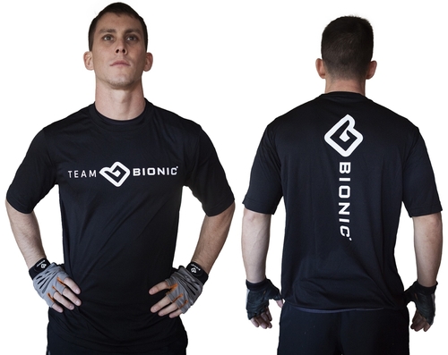 Bionic Glove ATTB-BKXL Team Bionic Apparel, Black, 1X Large