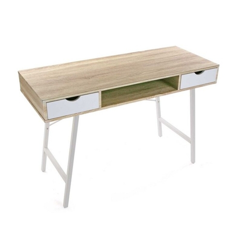 Desk Versa 21300002 Steel PVC MDF Wood 48 x 76 x 120 cm