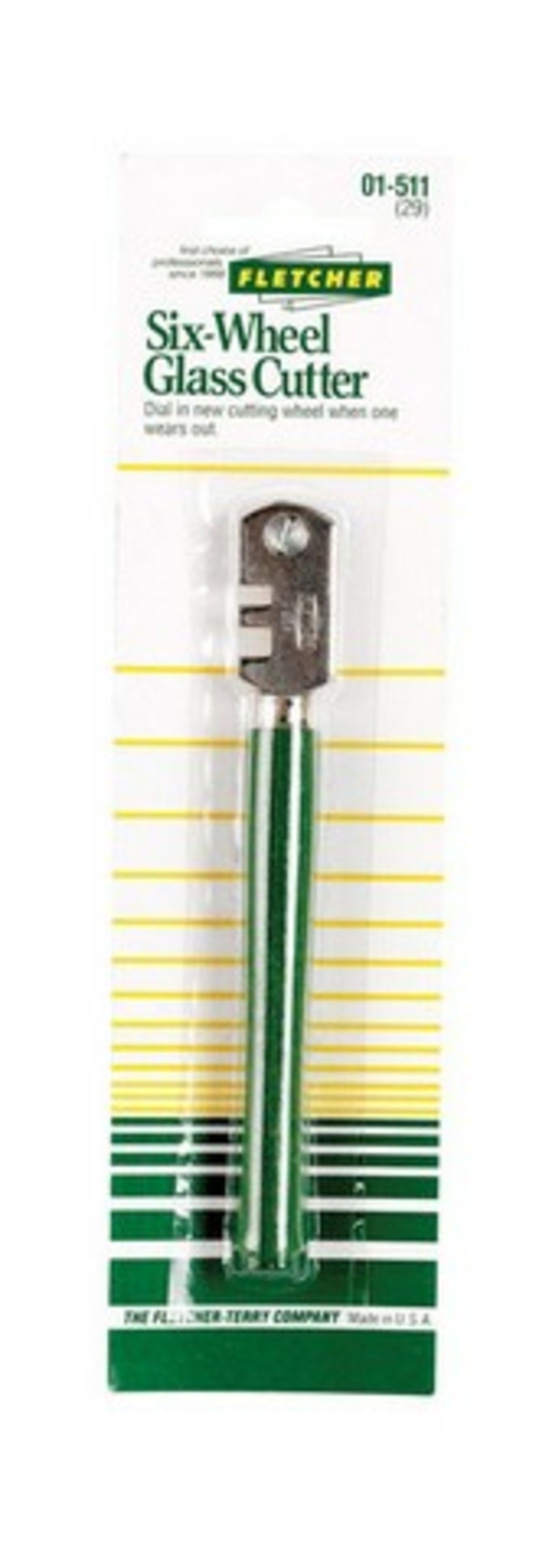 Fletcher 01-511 Six Wheel Turret Glass Cutter