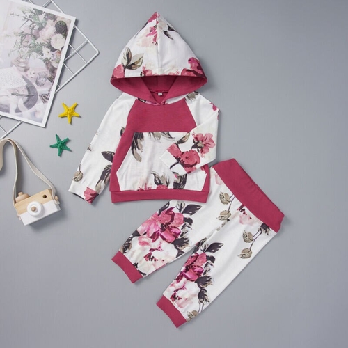 Pudcoco Autumn Toddler Kids Baby Girl Long Sleeve