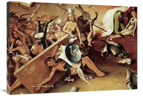 Global Gallery GCS-276794-36-142 36 in. Garden of Earthly Delights - D