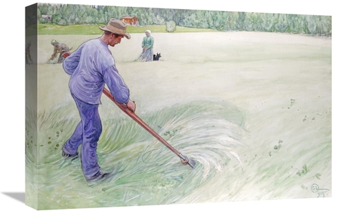 Global Gallery GCS-266727-22-142 22 in. Harvesters Art Print - Carl La