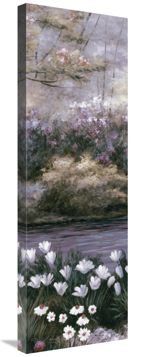 Global Gallery GCS-127840-1236-142 12 x 36 in. Blooming Isle Panel II 