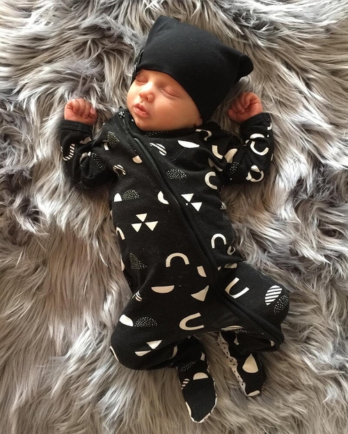 Infant Baby Boys Girls Spring/Autumn Zipper Marks