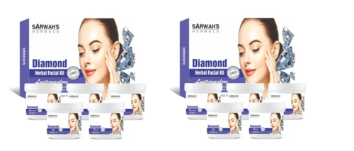 HERBALS DIAMOND FACIAL KIT (Pack of 2)
