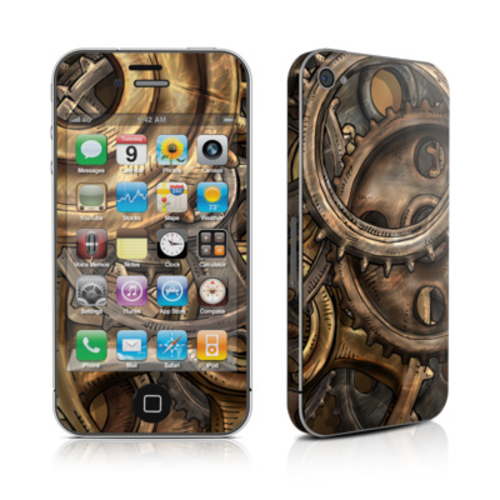 DecalGirl AIP4-GEARS DecalGirl iPhone 4 Skin - Gears