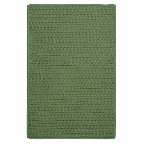Colonial Mills Rug H123R096X096S Simply Home Solid - Moss Green 8 ft. 
