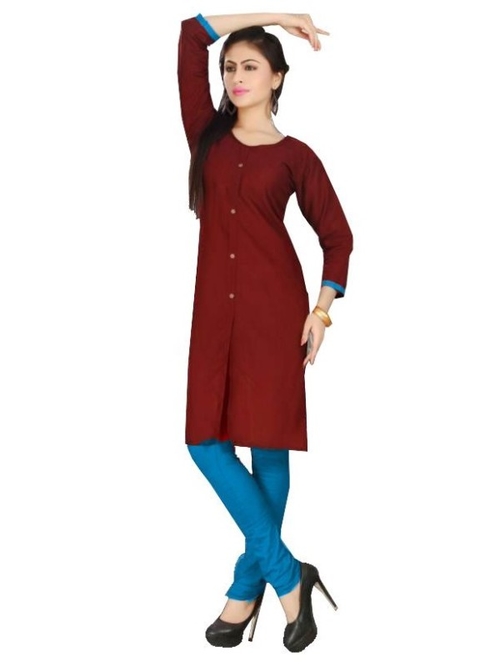 Front Buttoned Women's Kurti