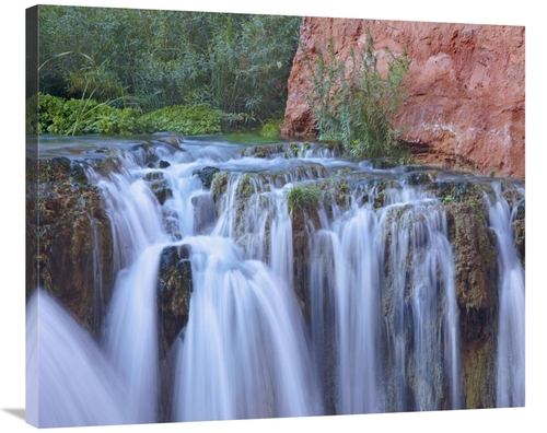 Global Gallery GCS-396605-36-142 36 in. Rock Falls, Havasu Canyon&