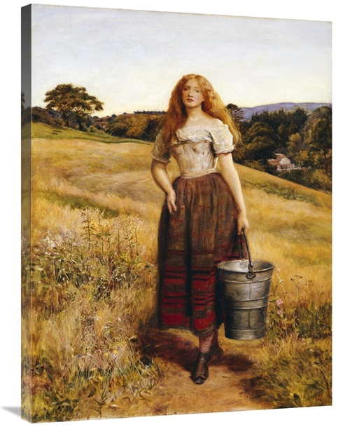 Global Gallery GCS-266879-36-142 36 in. The Farmers Daughter Art Print