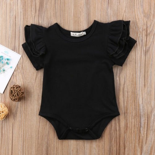 Toddler Baby Girl  Bodysuit Jumpsuit Sunsuit