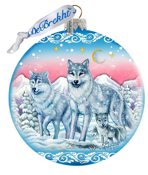 G.DeBrekht 73880 Guardian of Spirituality Wolves, Limited Edition 