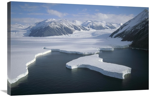 Global Gallery GCS-395586-2436-142 24 x 36 in. Dugdale & Murray Glacie