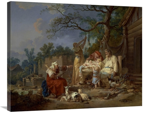 Global Gallery GCS-460056-2835-142 28 x 35 in. The Russian Cradle Art 