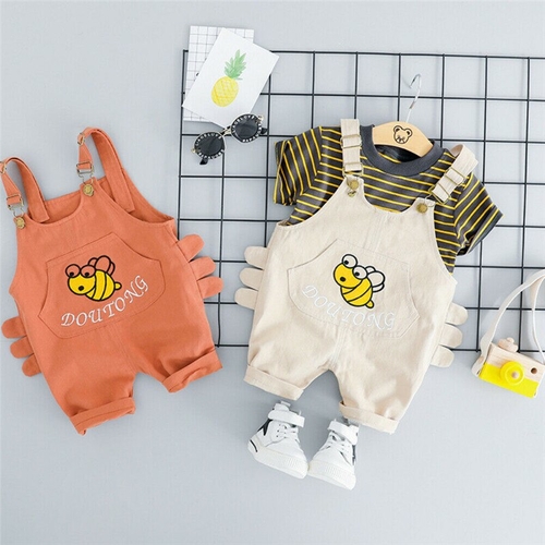 Cute Kids Baby Boys Clothes Outfits Summer 2Pcs