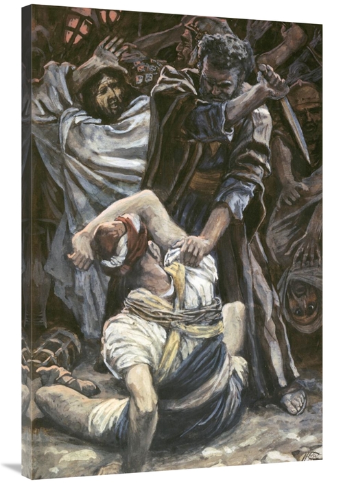 Global Gallery GCS-280458-40-142 40 in. Peter Smites Off the Ear of Ma