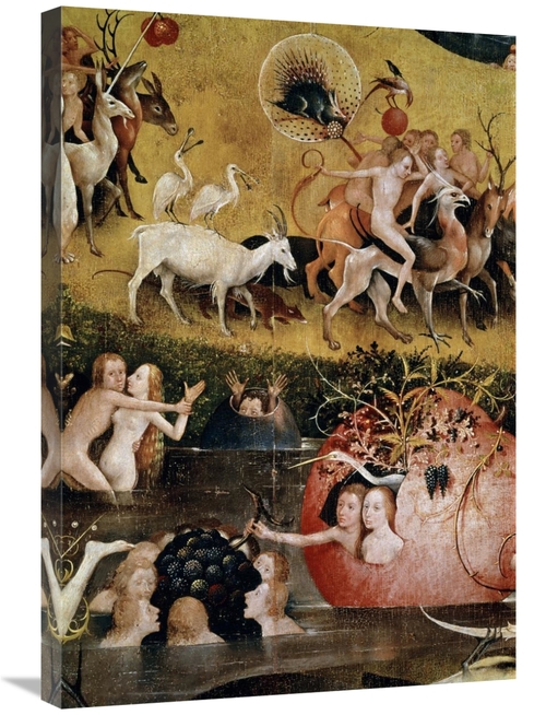 Global Gallery GCS-276791-30-142 30 in. Garden of Earthly Delights - D