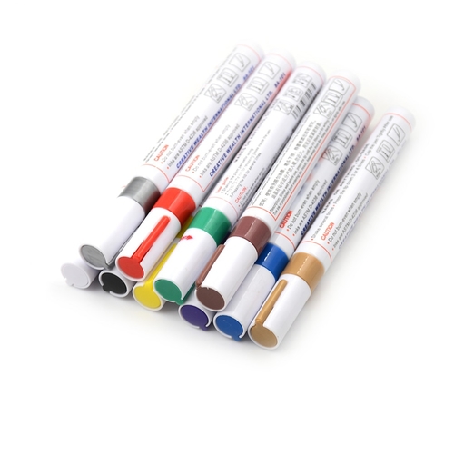 1Pc Paint Marking Pen Waterproof Tire Metal