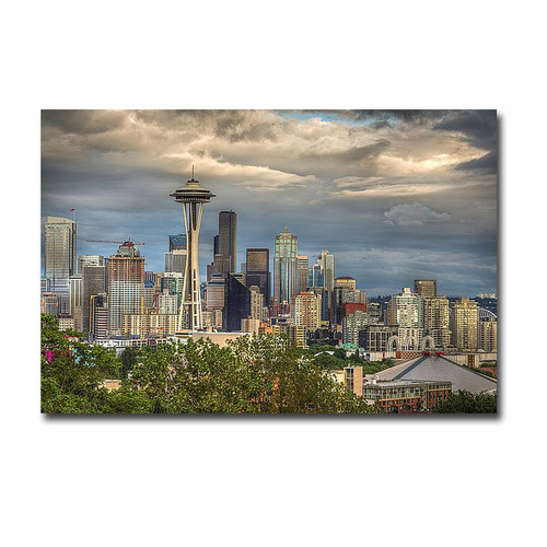 Artistic Home Gallery 2436P198IG Seattle by Larry J Taite Premium Gall
