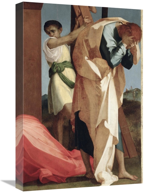 Global Gallery GCS-277556-22-142 22 in. Descent From the Cross - Detai
