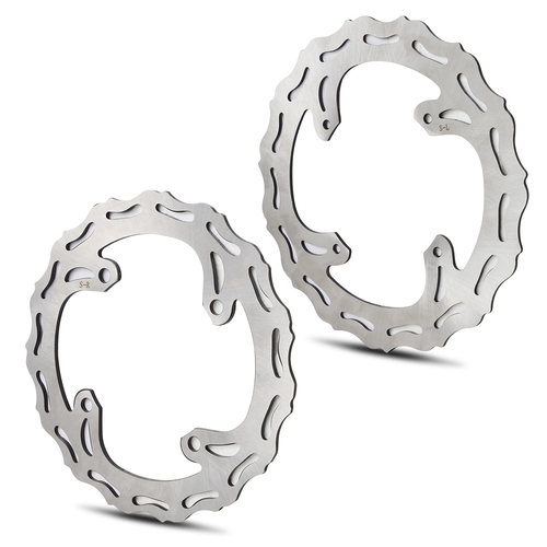 Front Rear Brake Disc Rotors for Suzuki RMZ250