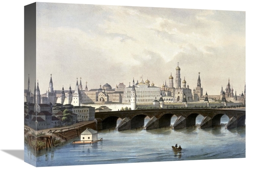 Global Gallery GCS-282231-16-142 16 in. Kremlin - From Moscow & the Su