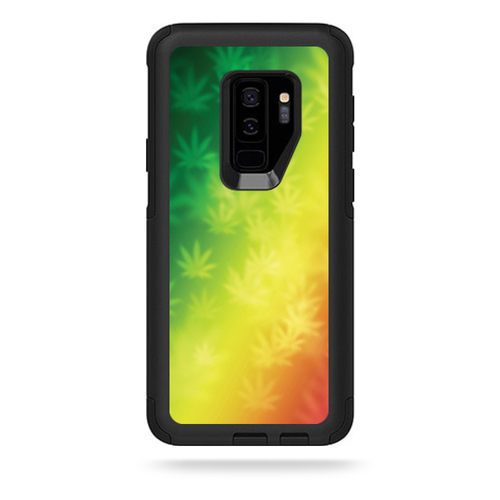 MightySkins OTCSGS9PL-Rasta Rainbow Skin for Otterbox Commuter Galaxy 