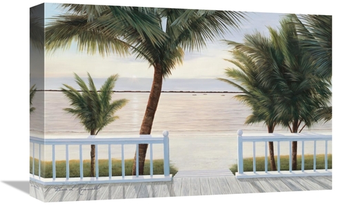 Global Gallery GCS-393931-1218-142 12 x 18 in. Palm Bay Art Print - Di