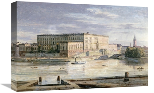Global Gallery GCS-267185-22-142 22 in. The Royal Palace, Stockhol