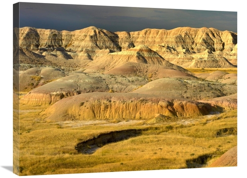 Global Gallery GCS-452147-2432-142 24 x 32 in. Eroded Buttes, Badl