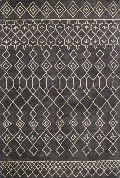Bashian S185-CHAR-8X10-ST258 Bashian Chelsea Collection Moroccan Conte