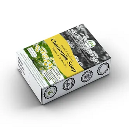 Pack Of 3 Herbal & Handmade- Chamomile Soap