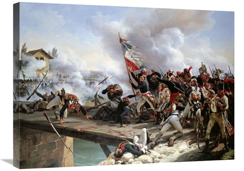 Global Gallery GCS-267521-30-142 30 in. La Bataille Du Pont dArcole Ar