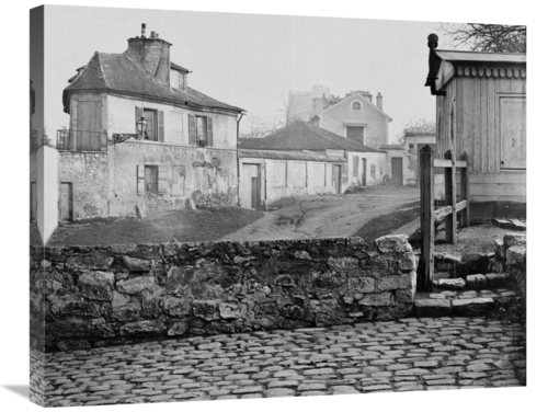 Global Gallery GCS-455100-30-142 30 in. Paris, 1865 - The Impasse 