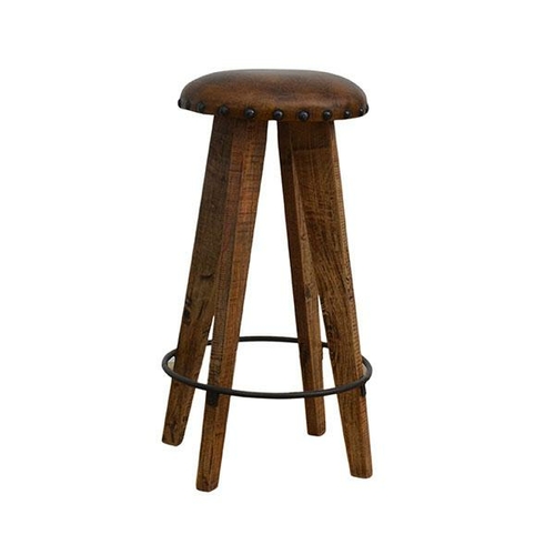 Toadstool Leather Stool